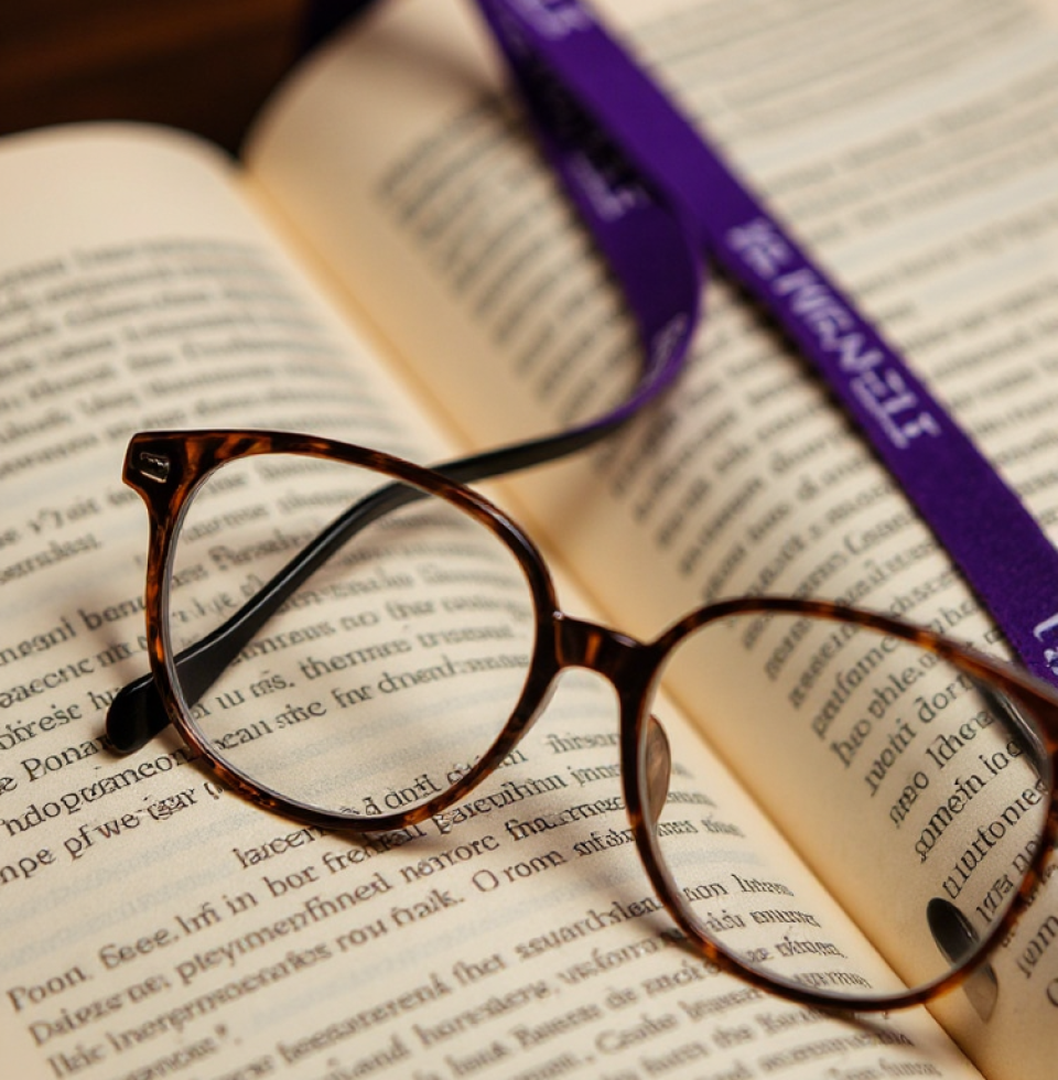 Pulled out my old reading glasses, the ones on the purple lanyard. Felt a wave of nostalgia, thinking about all the stories I've read and... well, the stories I'd like to start.