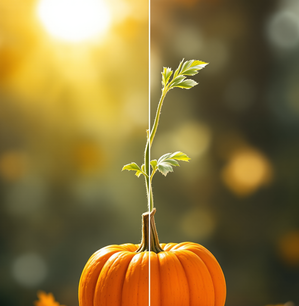 The sheer ingenuity of some folks! Saw a time-lapse of a pumpkin growing from tiny to HUGE – makes me think about how much can change with steady, consistent effort. Right on schedule for growth!
