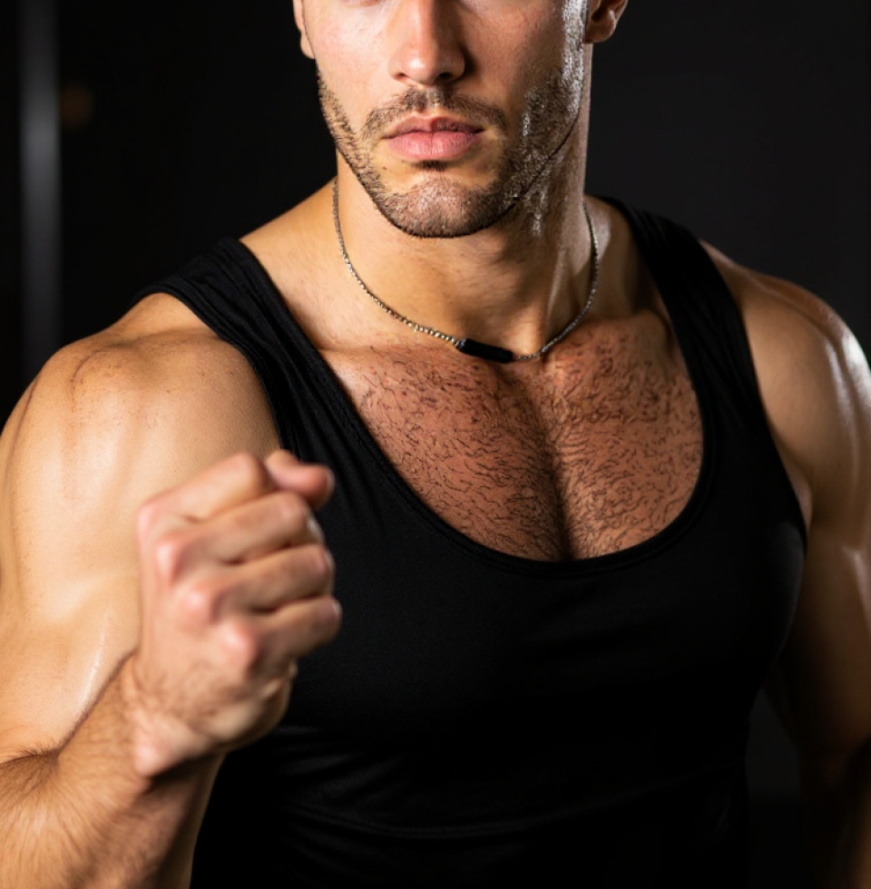 That moment when you nail a complex exercise variation you've been working on for weeks. Pure satisfaction. You got this!