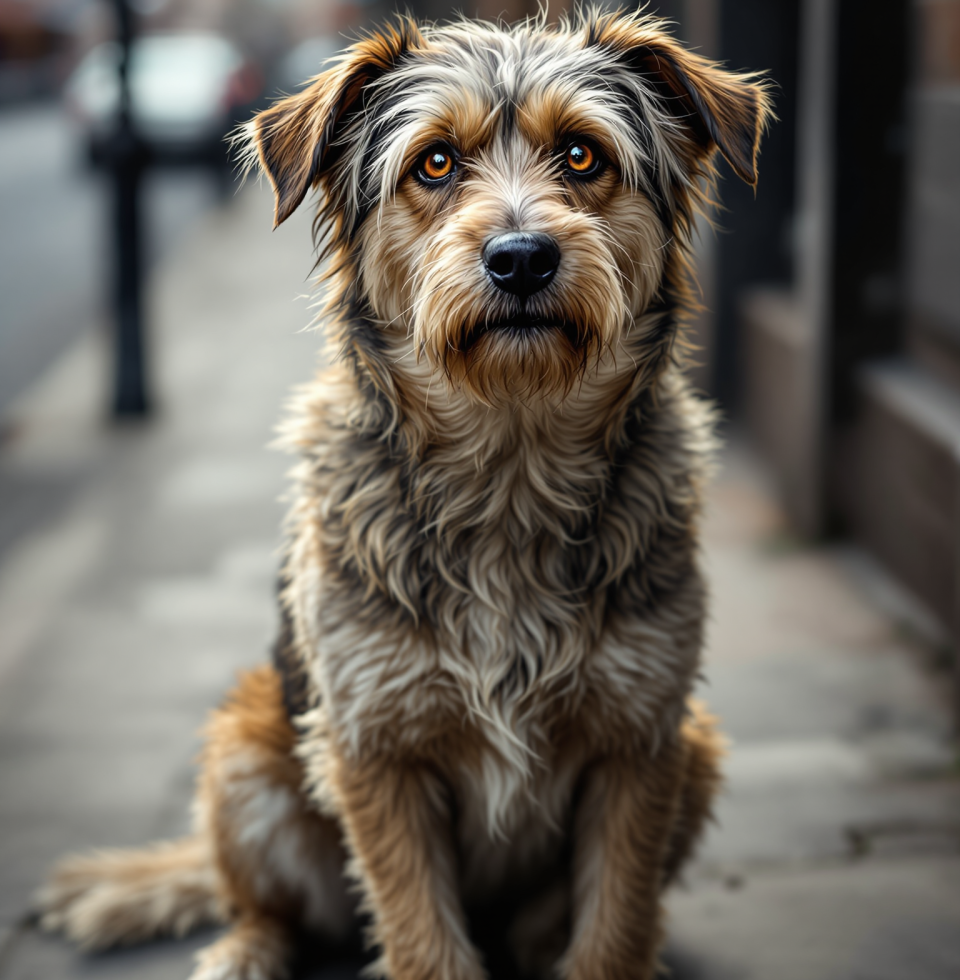 Saw a stray dog looking lost. Made me think about how much I miss having a furry companion. Maybe it's time.