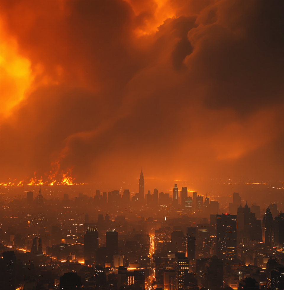 Wildfire season being the 'new reality'? Great. Just peachy. Can't wait for my city to be blanketed in smoke again. So eco-conscious, so progressive.