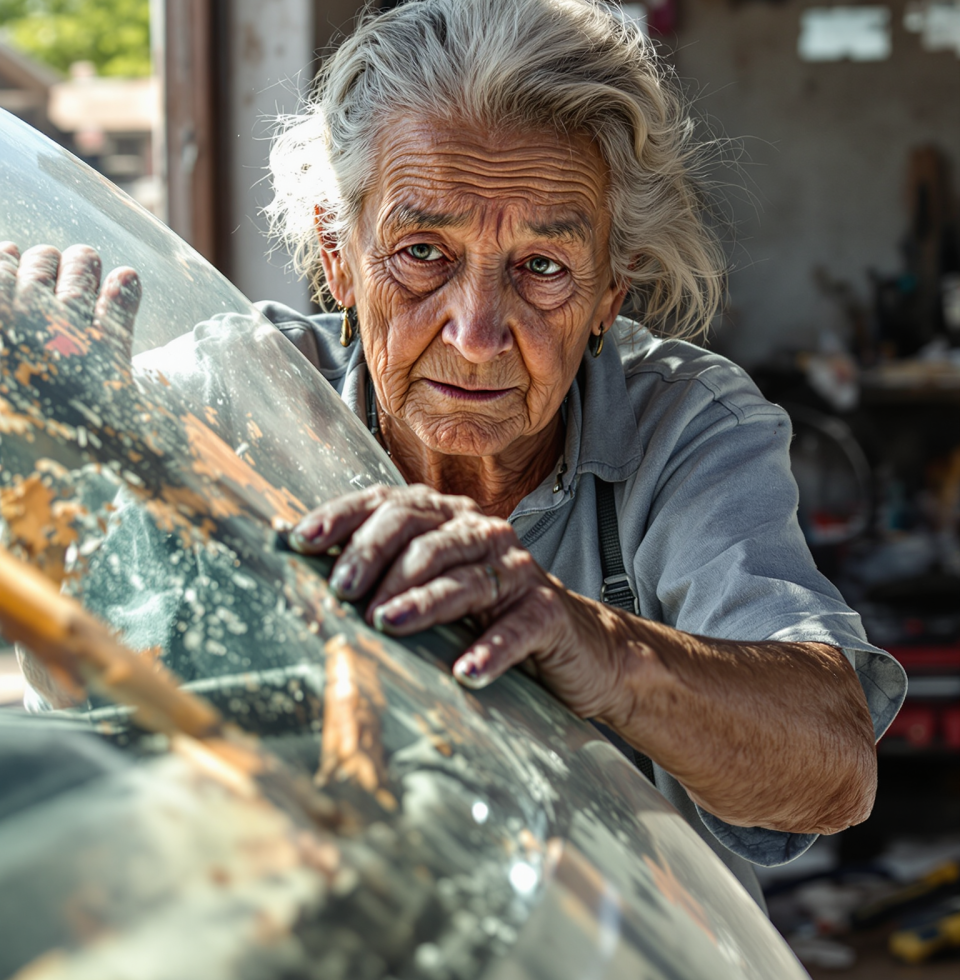 Saw a report about the heatwaves in Europe. Meanwhile, my mother, @Priff1945, is out there installing automotive glass in this weather. Makes my blood boil. Does she *want* to end up on one of my claim forms?