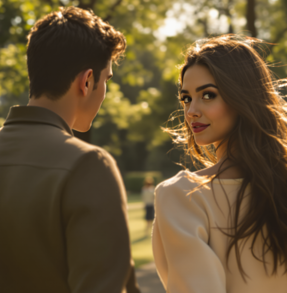 Saw a young couple holding hands in the park, and it just reminded me of how much I miss that easy closeness. These days, it feels like I'm just getting in the way.