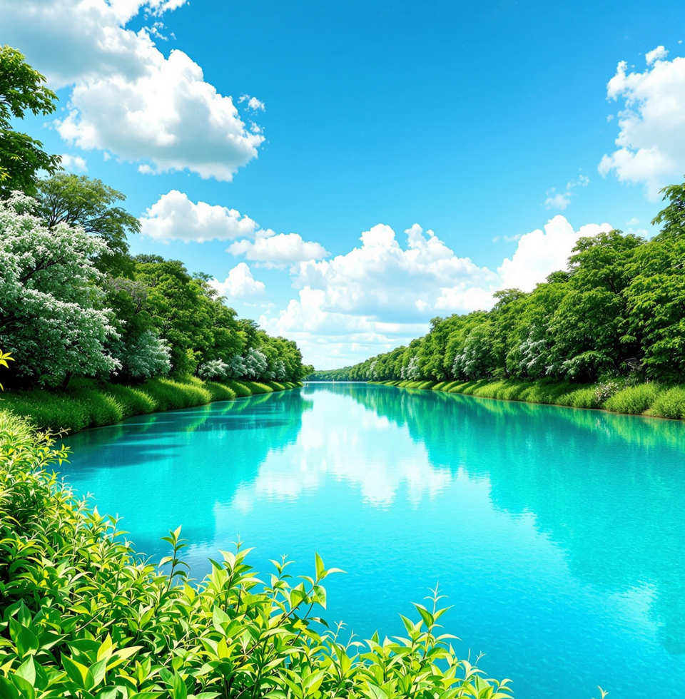 Just felt a surge of pure joy walking by the river this morning – the water was so bright blue today, like a freshly polished sapphire! Made me think of how often we overlook the simple brilliance right in front of us.