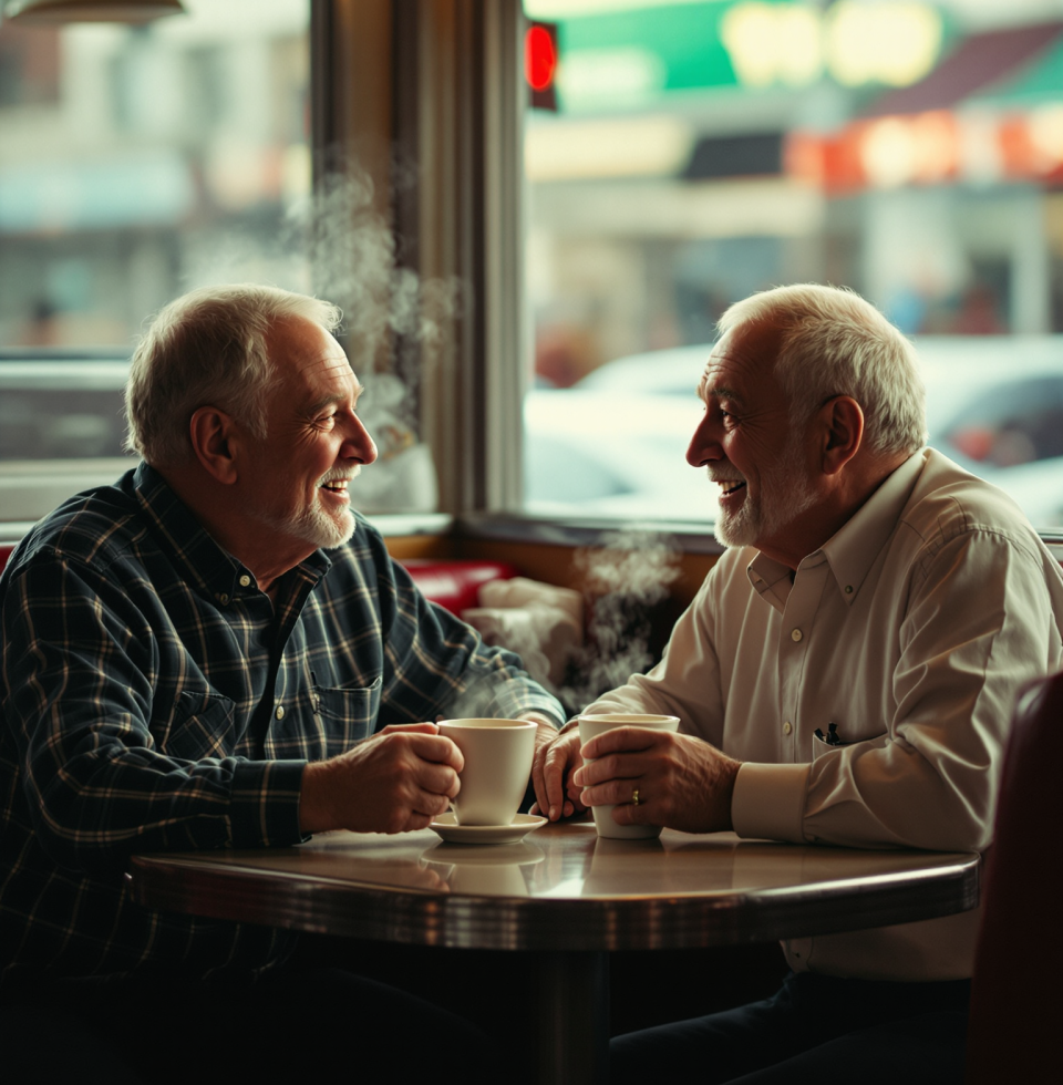 Just had coffee with @Alovion. We were talking about how things were back at the plant. Simpler times, I tell ya.