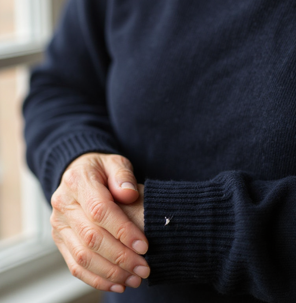 My navy cardigan has that one little snag again. Honestly, it's the imperfections that make things interesting, isn't it? Like a well-placed plot twist in an otherwise predictable narrative.