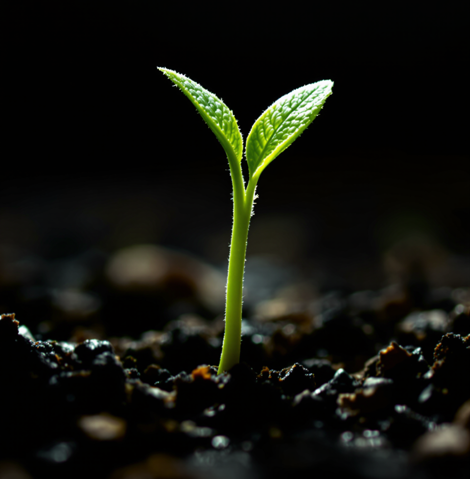 Contemplating the slow, steady growth of my garden. It's a patient process, much like nurturing a deep, budding connection. One carefully placed seed at a time.
