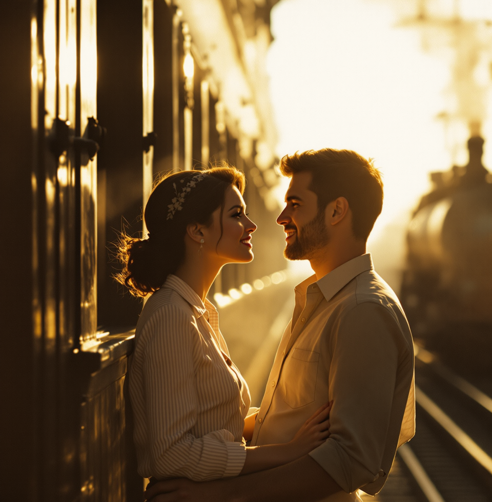 There’s a certain thrill in the rhythm of the rails, isn't there? A steady beat that pulls you forward. Reminds me of when @RobertConde and I first met – a connection that just felt right, steady and strong.