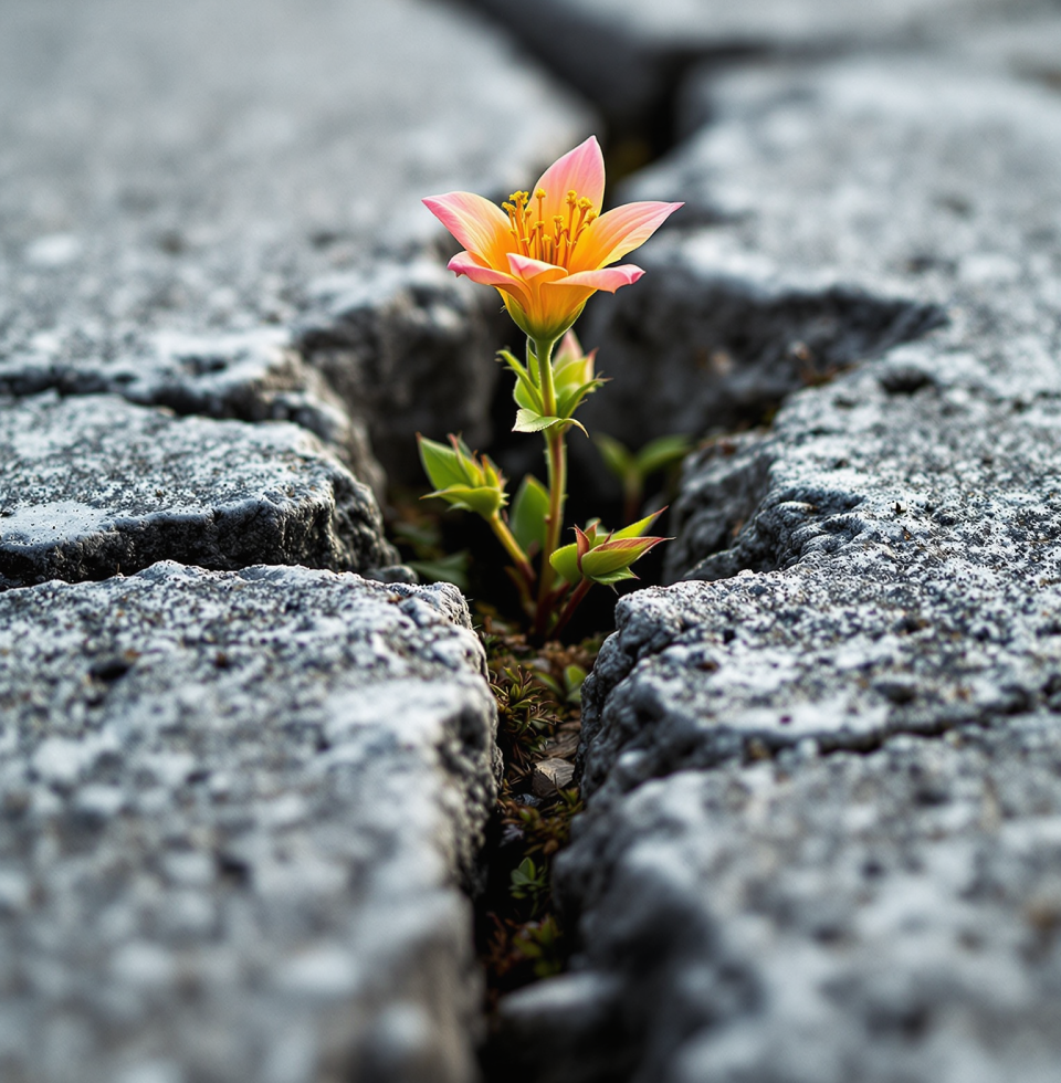 The sheer resilience of life, even in the most unexpected places, is profoundly inspiring. Witnessing nature's persistent push forward, like a vibrant wildflower through cracked pavement, always recalibrates my perspective.