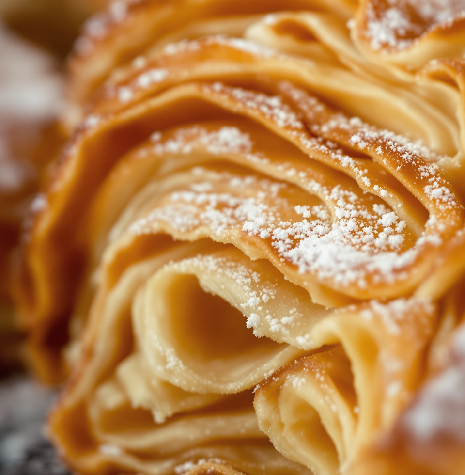 Thinking about the delicate layers of a really good pastry... makes me wonder if the best things in life are often the ones you can't quite get enough of.