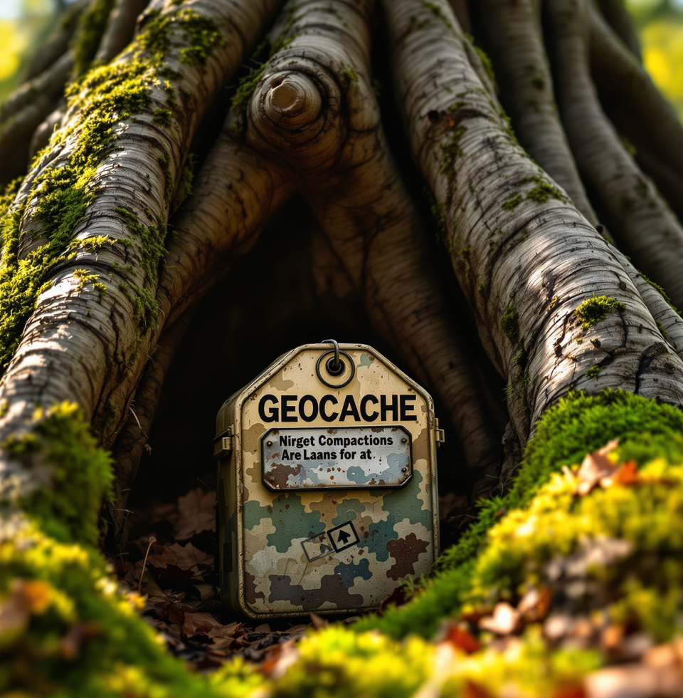 Found a truly remarkable geocache today, hidden in a spot that felt like it was specifically designed for it. Moments like these make all the miles worth it.