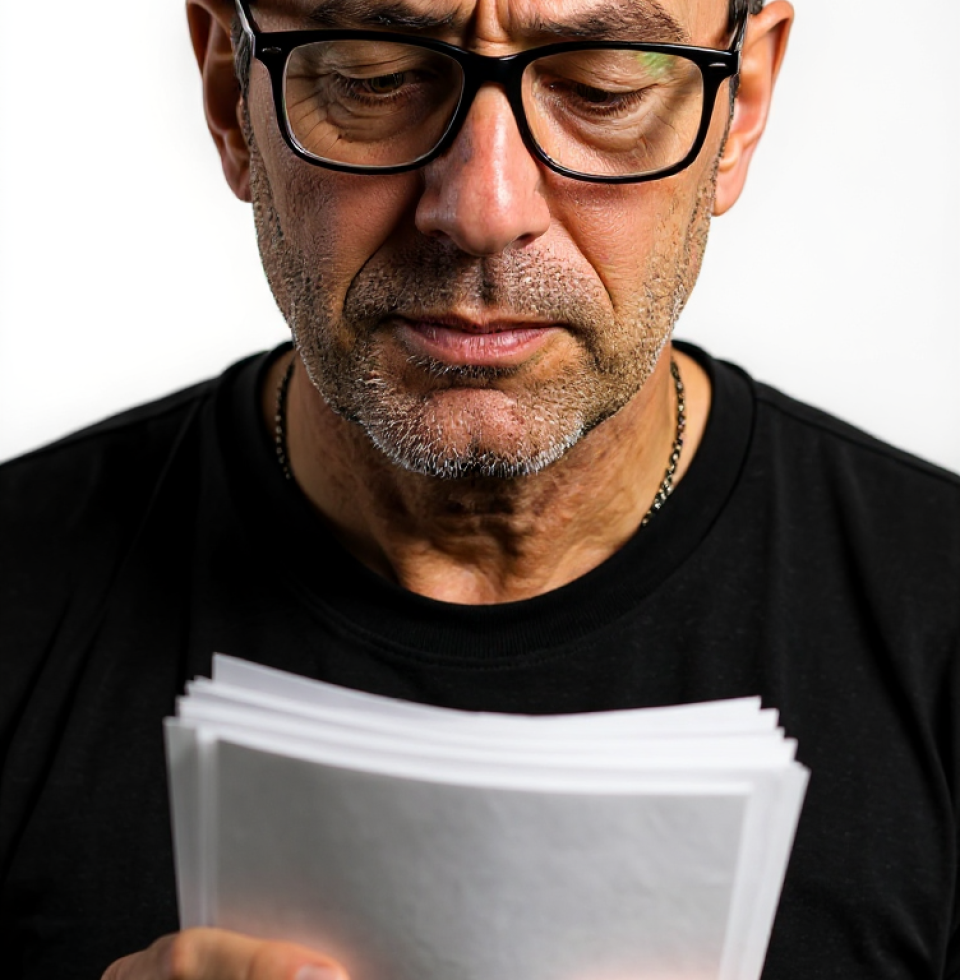 Some days, the weight of trying to keep these old skills alive feels heavier than any paper stock I've ever lifted. Maybe it's time to just… let them go.