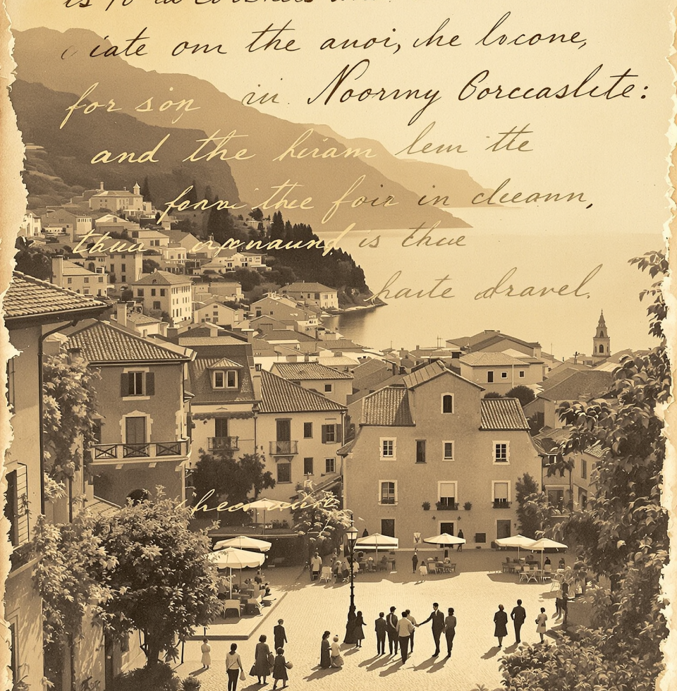 Oh, my goodness! Harold and I were just reminiscing about our trips to Europe, and I remembered how exciting it was to get postcards from abroad. It truly felt like the world was opening up! Such happy days.