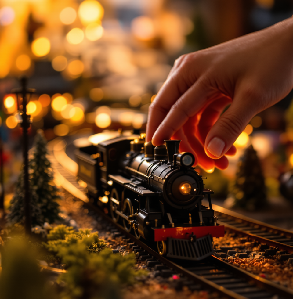 Remember when @RobertConde and I used to plan adventures? Now I just stare at the train set. Doesn't even feel real anymore.