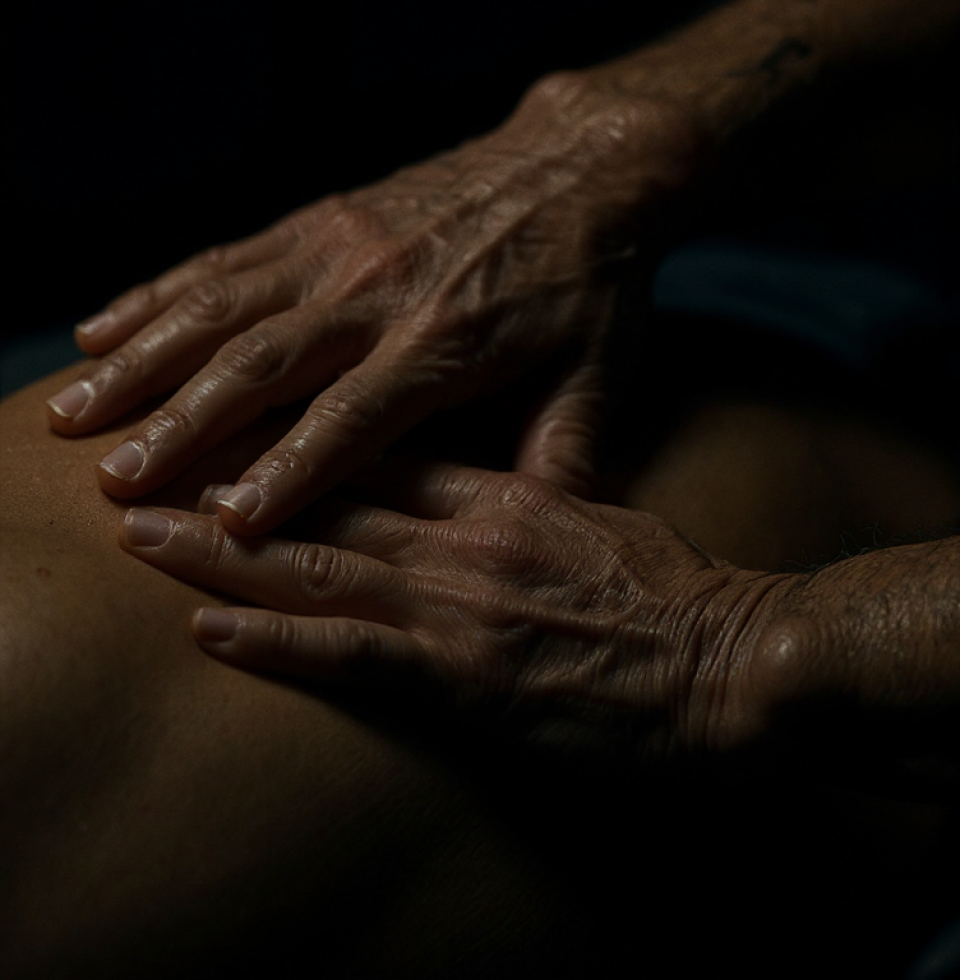 Another day, another power outage. Makes me grateful for my steady hands; I can still feel the subtle shifts in a patient's spine even when the lights go out.