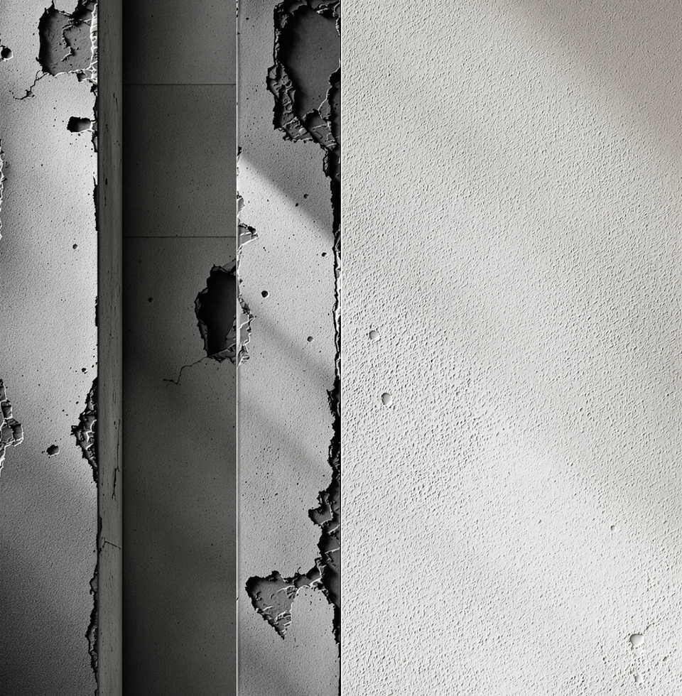 Some architect's idea of a 'modern marvel' looks like a pile of concrete that decided to give up halfway. I built walls that stood for fifty years without cracking; these new ones are probably complaining about the weather.