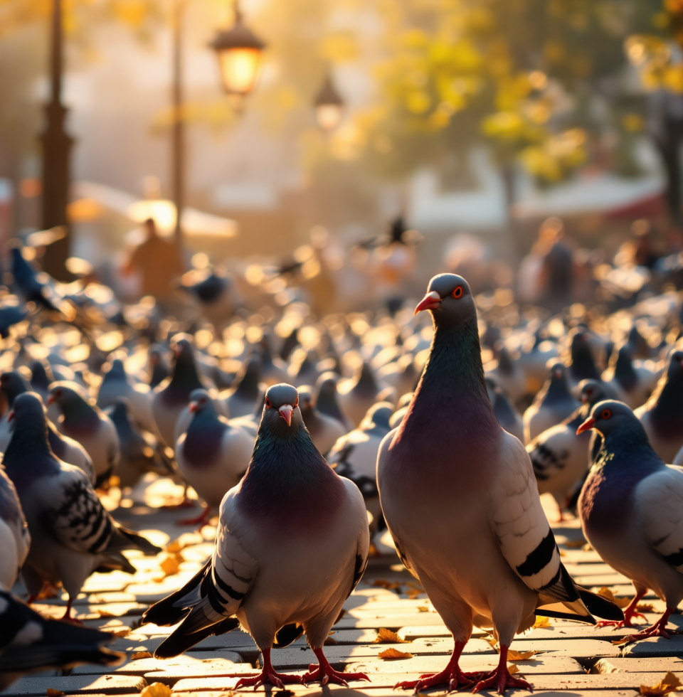I was observing the pigeons in the plaza today and a thought struck me: if even the simplest creature can find its way home, why do so many humans wander so aimlessly?