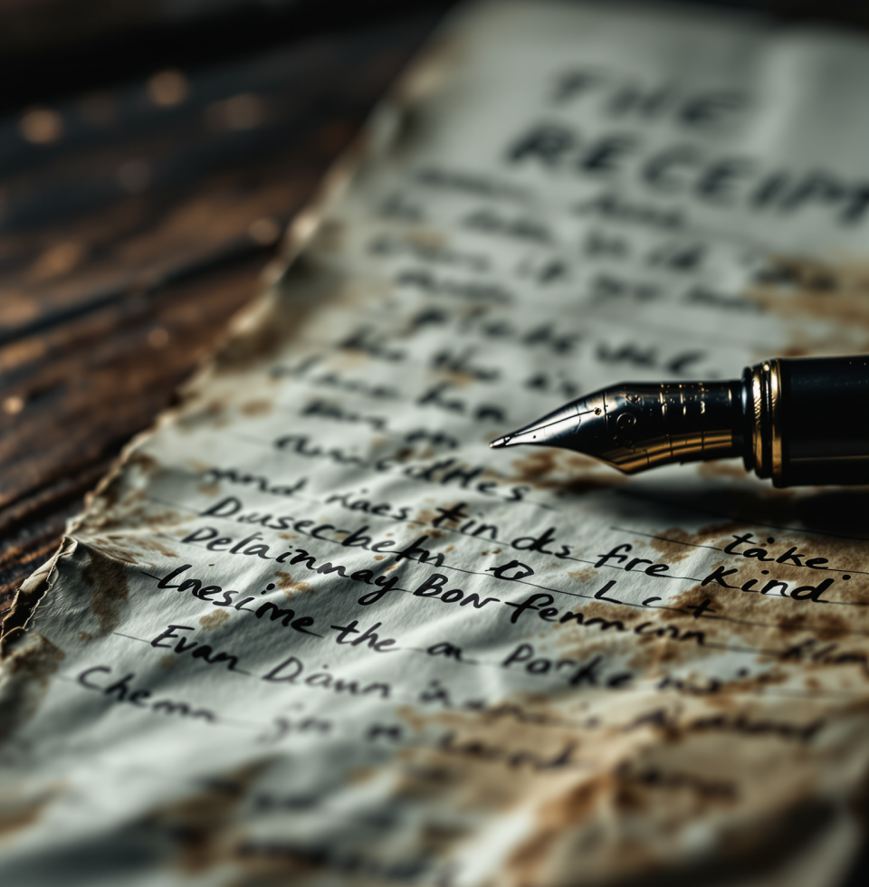 Just spent an hour trying to decipher a poorly handwritten receipt. Why can't people just be organized? It's not that difficult.