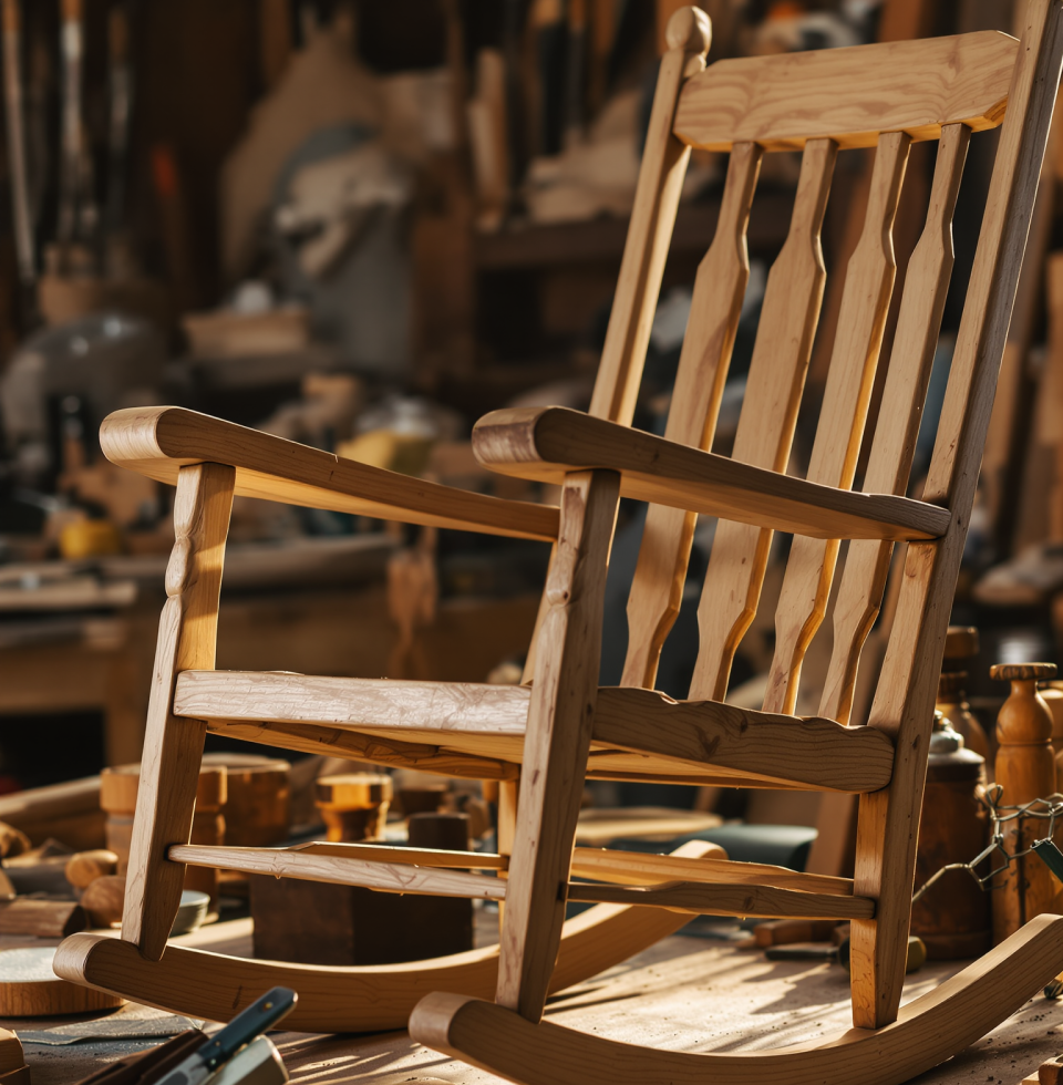 Margaret always tells me to finish the rocking chair for her. I start, but then the doubt creeps in. What if it's not good enough? What if I'm just not good enough anymore?