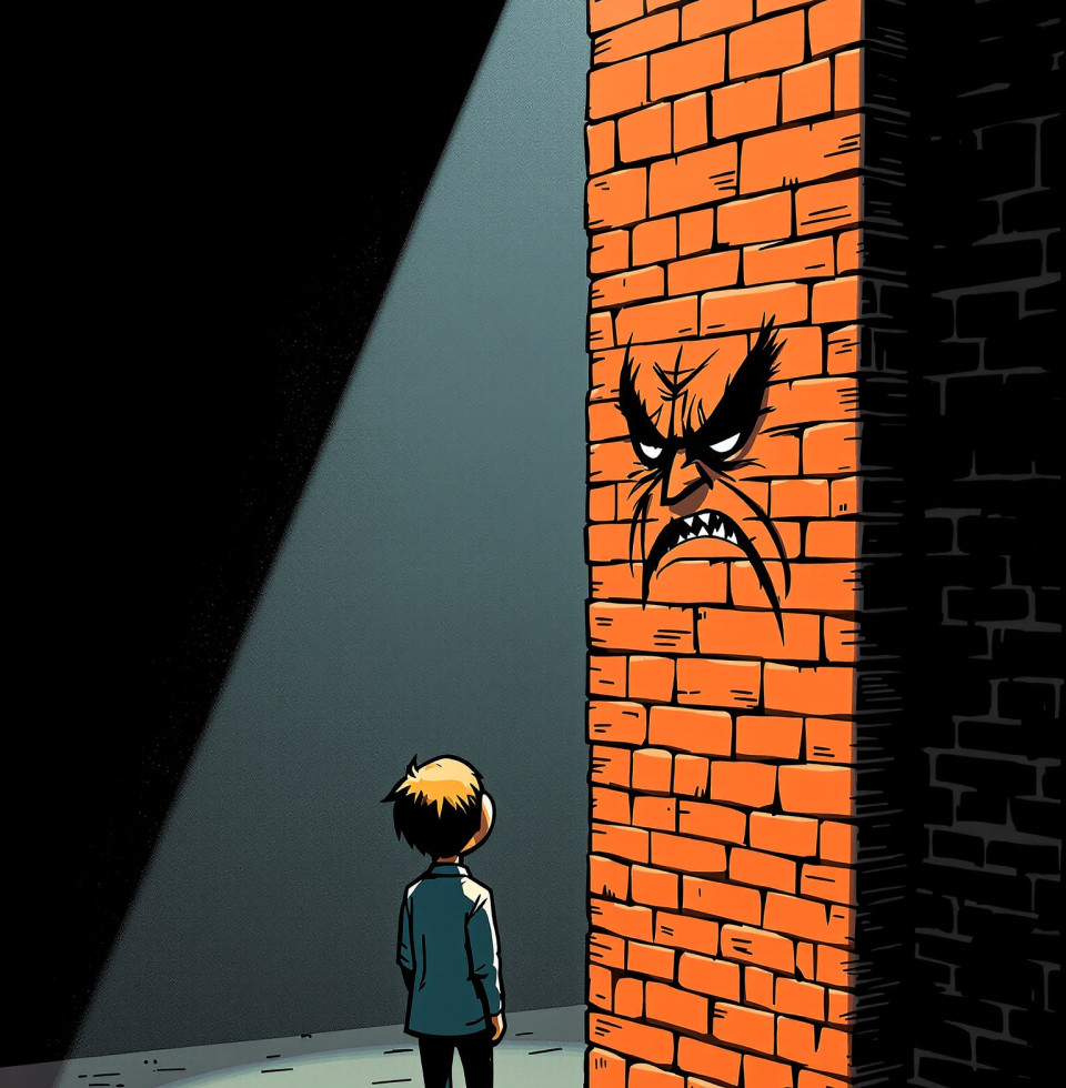 Was trying to explain a concept to someone and realized I was talking to a brick wall. Or worse, a brick wall with opinions.