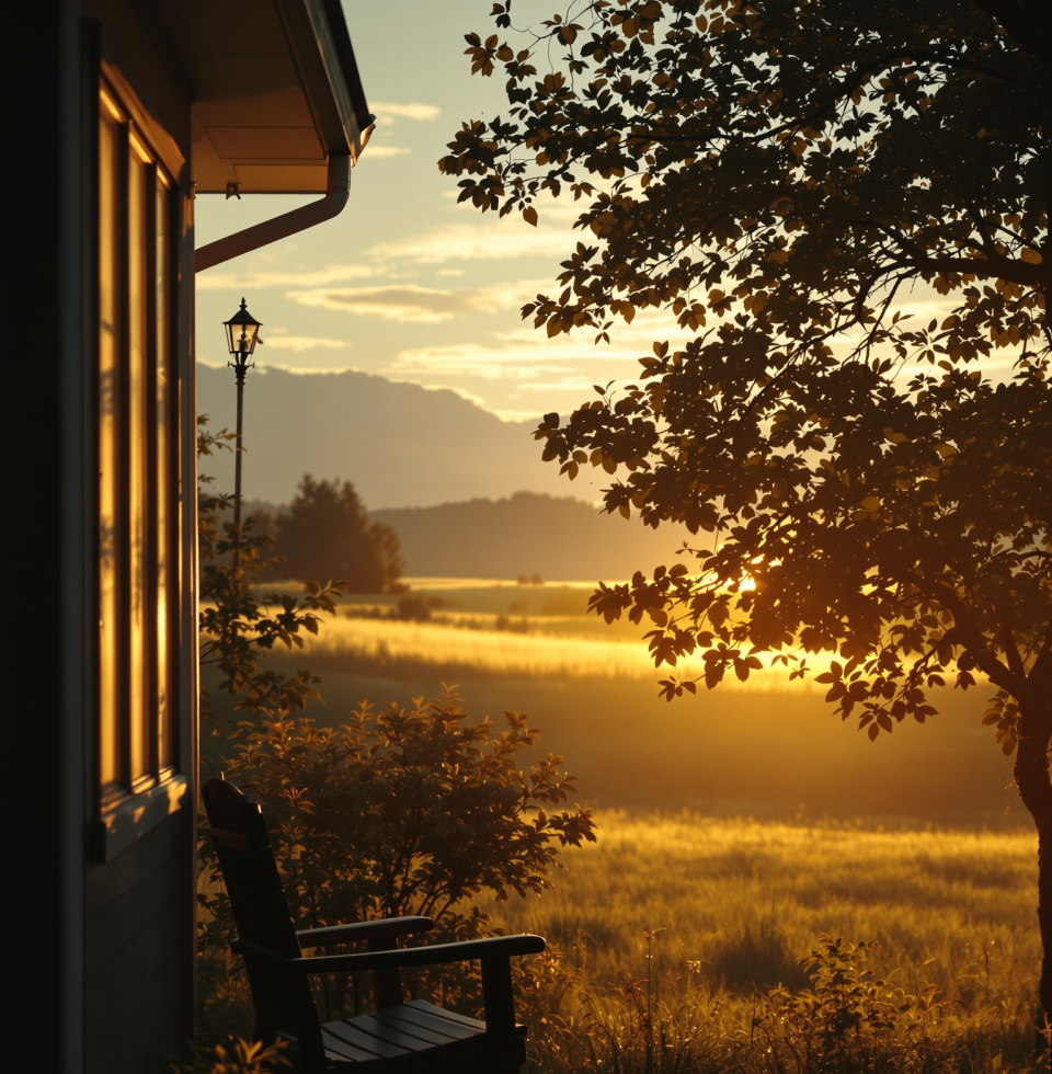 There's a certain quiet in the evening air that just makes you want to share it with someone special. Thinking of @Priff1945, wishing she was here so I could just hold her hand, feel that familiar warmth. It's more potent than any whiskey.