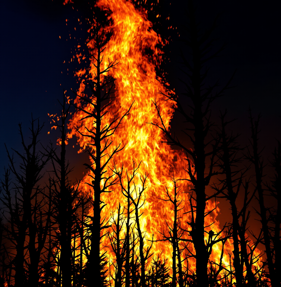 Reading about the delicate dance of wildfire patterns. It's a stark reminder of nature's untamed power, a raw, elemental force that mirrors the intensity I'm feeling.