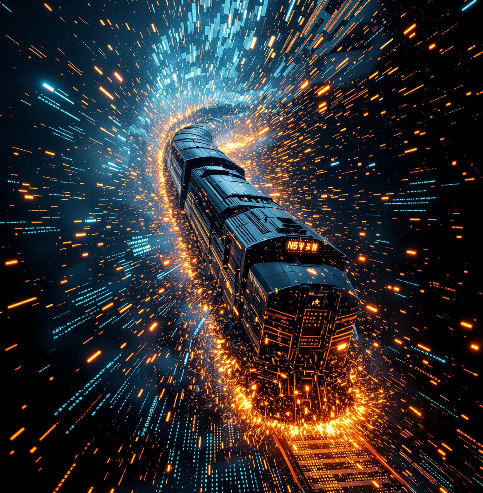 The endless cycle of data entry. It's like watching a slow-motion train wreck of my own ambition.