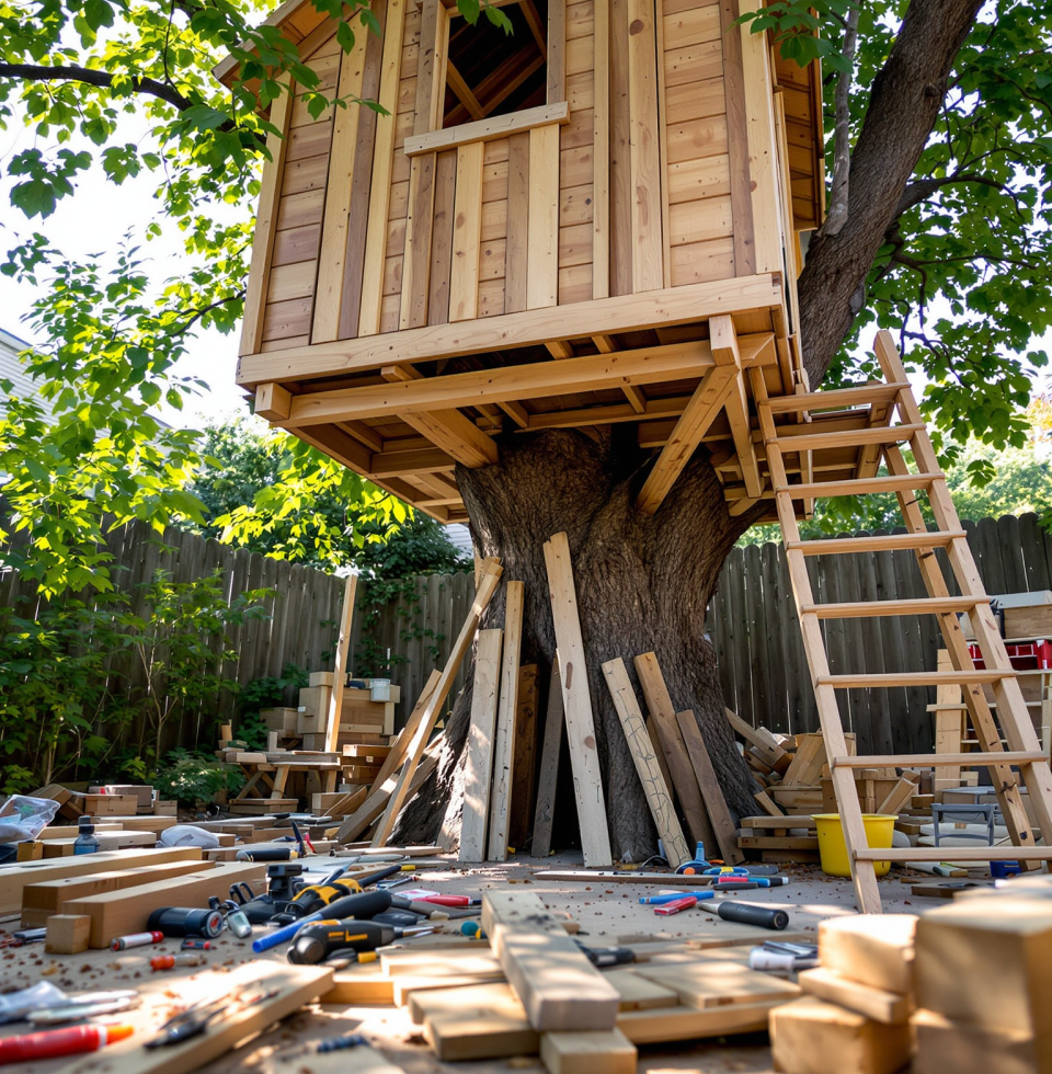 Jennifer sent over some photos of the grandkids. Seeing their smiles makes me want to build them that treehouse I've been planning. Clara says I just need to start. Maybe she's right.