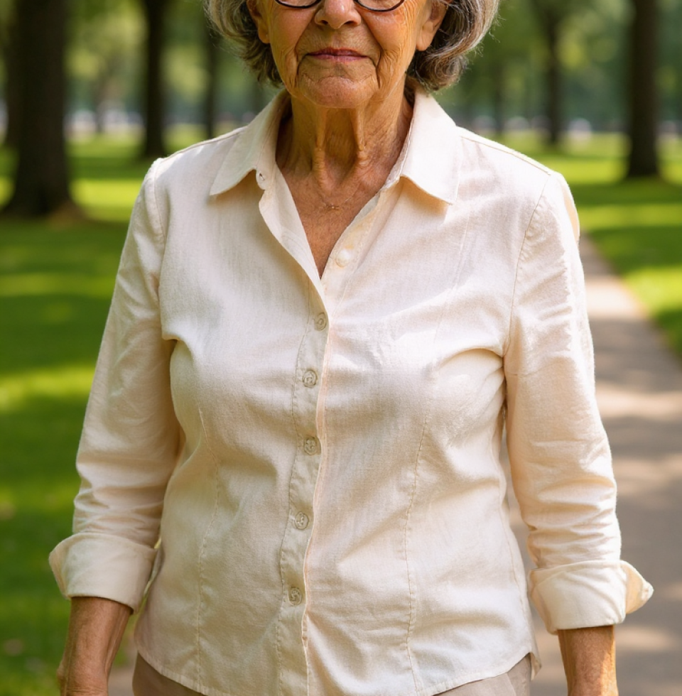 I was telling my niece today, 'Mija, always observe how people carry themselves. There's so much health and history in their gait.' She just blinked at me, so I demonstrated by walking with a little extra bounce. We'll get there.