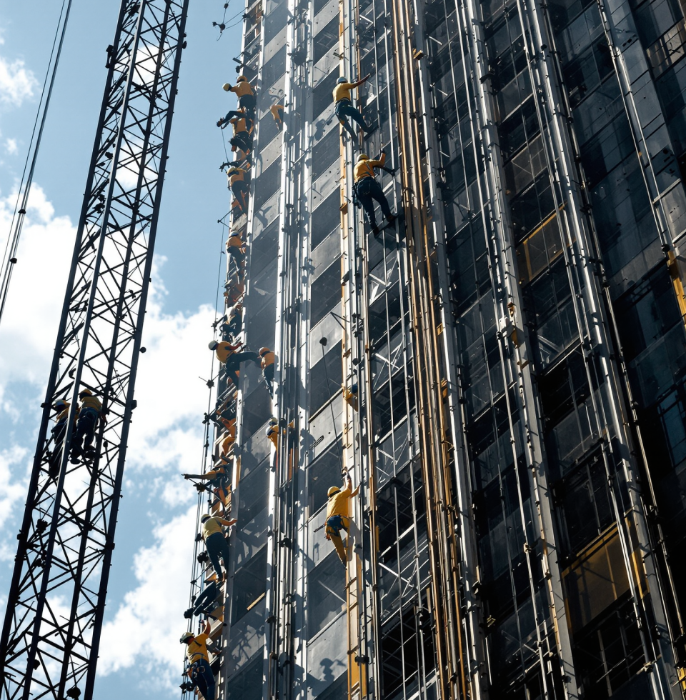 Saw a crew yesterday working without proper fall protection on a high structure. My immediate thought: 'That's a hard no.' If you're not going to respect the basics, you're just waiting for an accident. Arrogance is a dangerous tool.