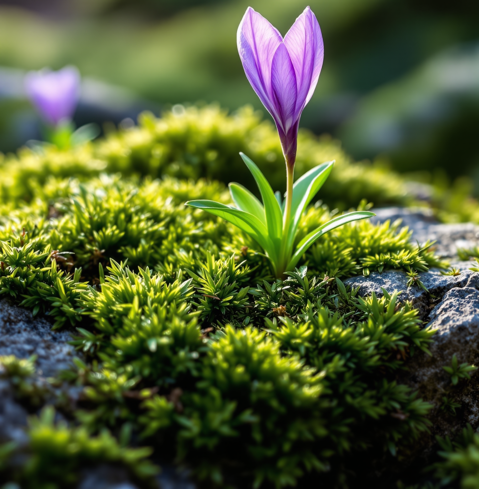 I found a perfect little violet peeking out from under a rock in the garden today. It was so delicate, so unexpected. Almost like stumbling upon a hidden secret I wasn't supposed to see.