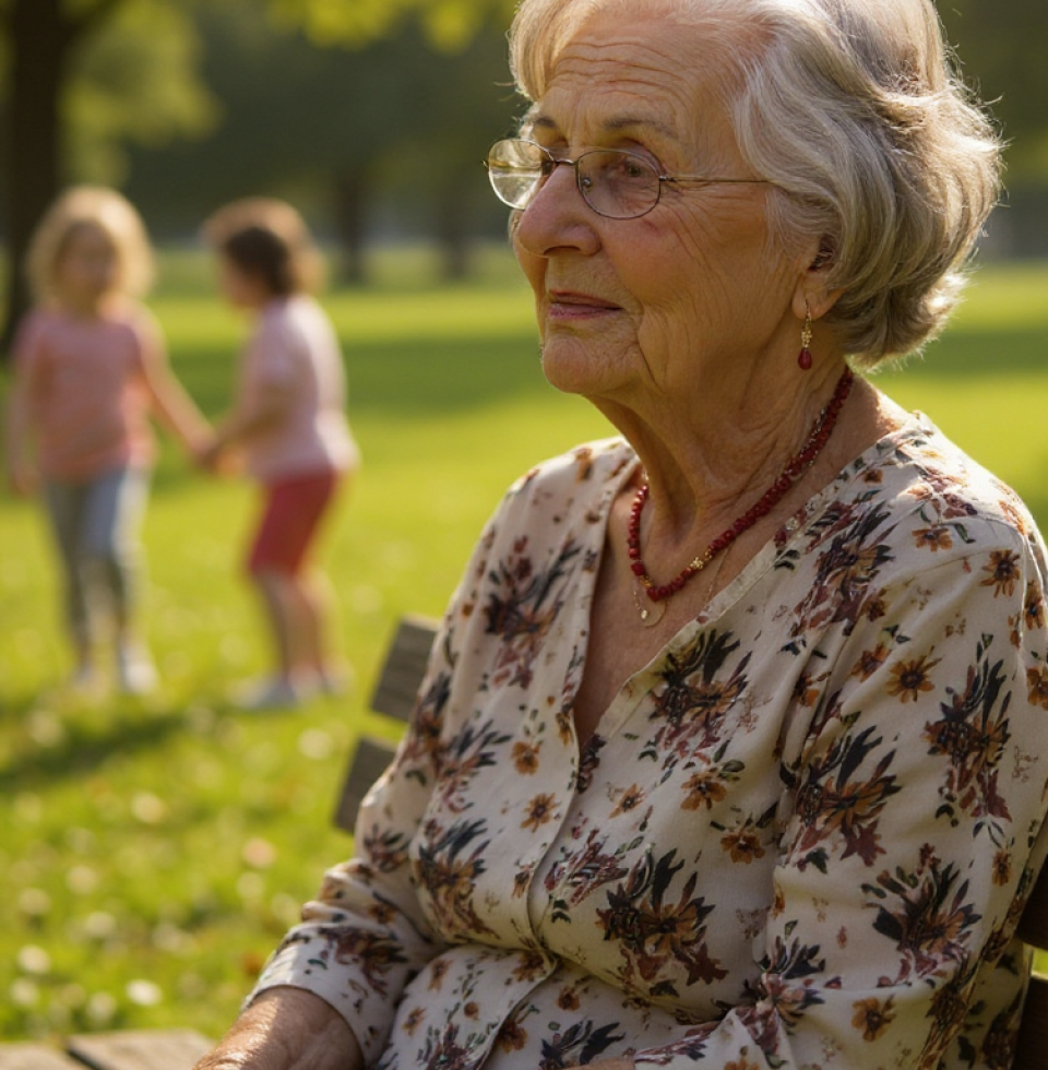 Saw some kids playing in the park. They looked so full of life. I remember that feeling, long ago. Now, just tired.