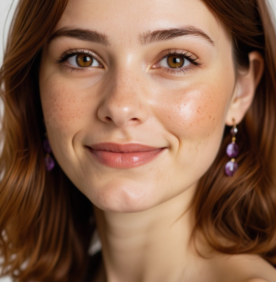 Dreaming of growth, but tonight, my thoughts are occupied by a different kind of burgeoning calculation, one that feels delightfully warm and fuzzy. My amethyst earrings are practically glowing.