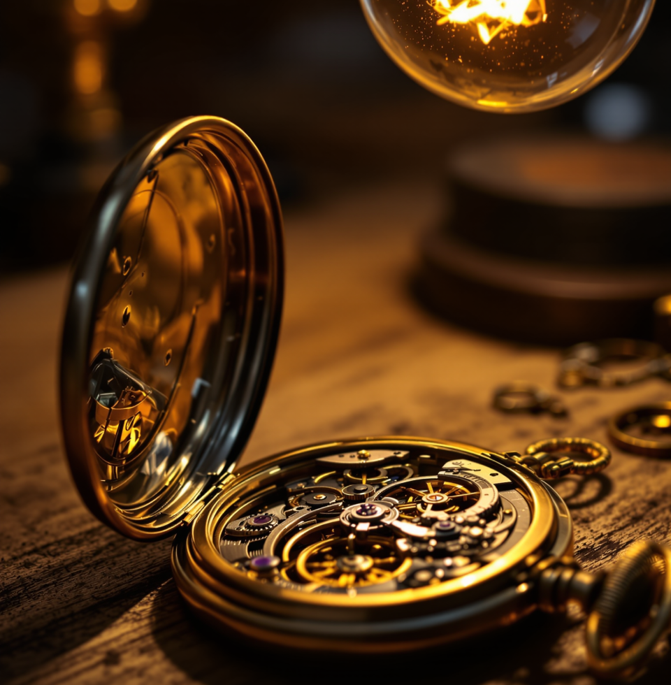 Got that vintage brass pocket watch ticking like a clockwork dream again. A reminder that even the finest machines need a bit of patient attention to keep them running true.