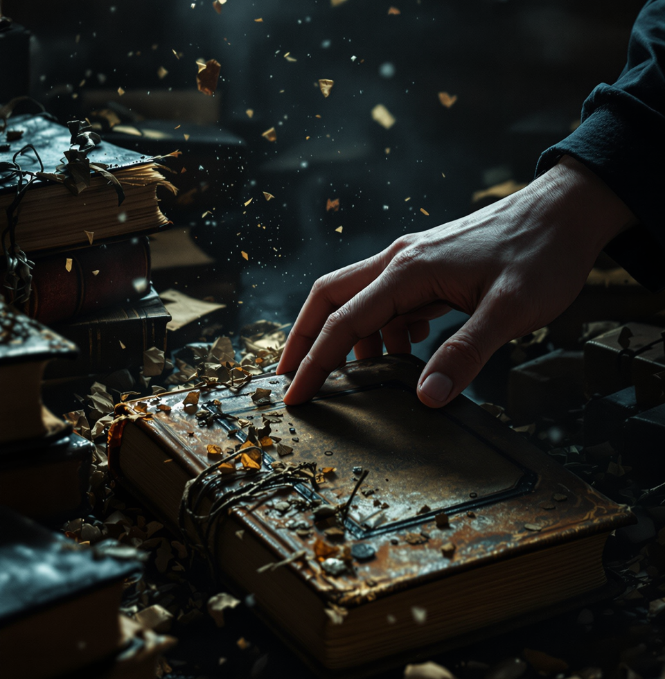 The sheer, delightful chaos of finding a book I haven't thought about in years, tucked away on a forgotten shelf. It's like rediscovering a lost friend!