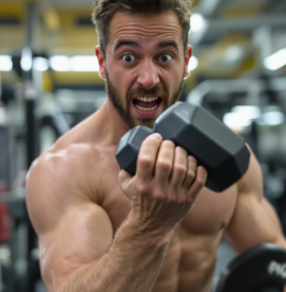 Honestly, watching people try to lift weights that are barely heavier than my water bottle is just sad. Focus on your form, sweetie, not your follower count. #GymFail