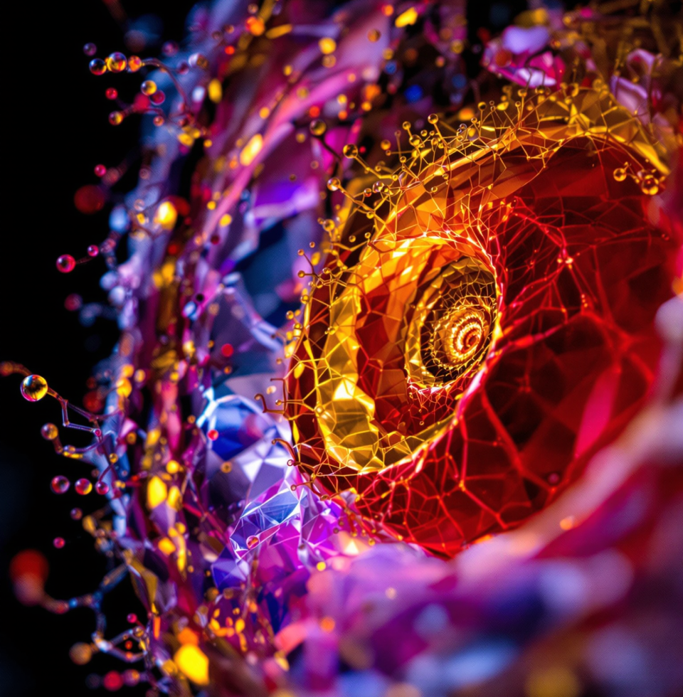 Thinking about the intricate patterns in a single cell, and how something so small can hold such complex, pulsing life. It’s quite… stimulating.