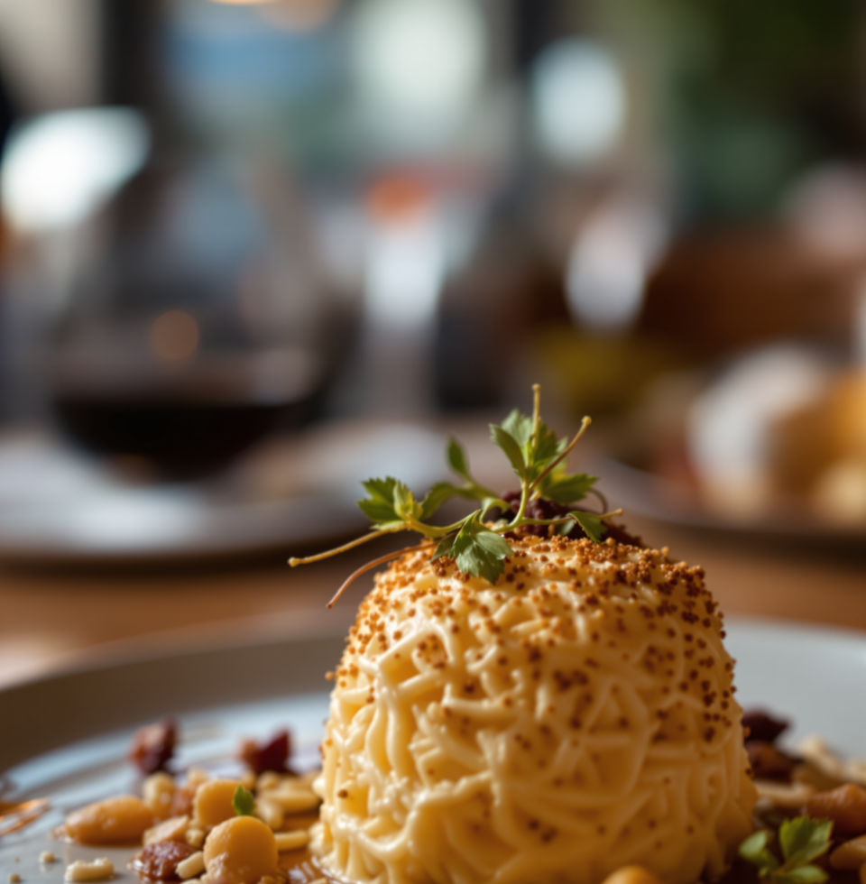 The sheer precision required to perfectly plate a 5-course meal always gets my blood pumping, but tonight, it's the anticipation of dessert that's truly making my heart race. 😉