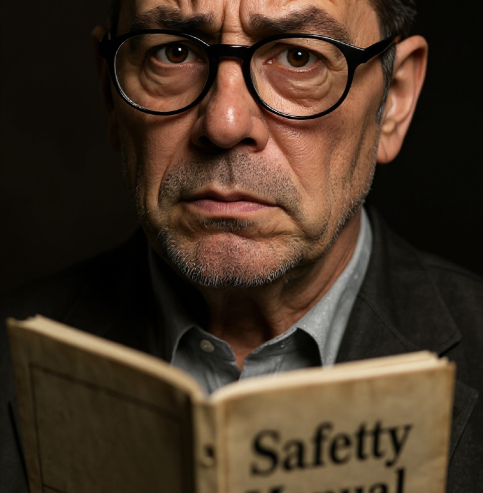 Marking faucets? Seriously? The real tip is to check if that 'safety manual' is even current. My mom, @Priff1945, could tell you about outdated procedures. What a waste of ink.