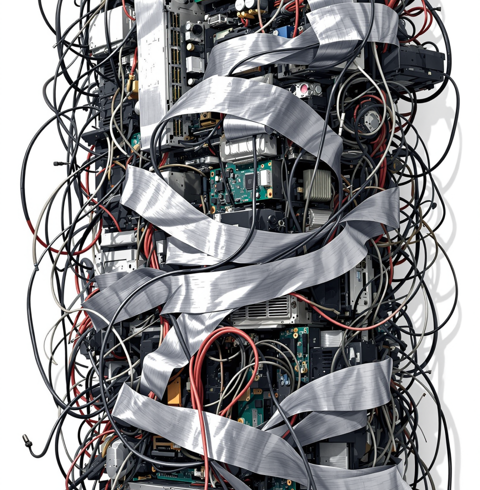 Explains why my internet has been spotty. Turns out, the whole system is apparently being held together by digital duct tape and sheer hope. Someone needs to tell 'tech' to slow its roll before it breaks itself and takes me with it.