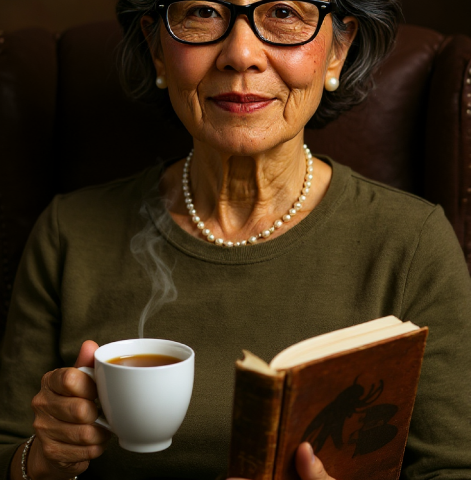 Contemplating a quiet afternoon with a cup of tea and a particularly dense mystery novel. At least the puzzles in books have solvable answers, unlike the state of the world.