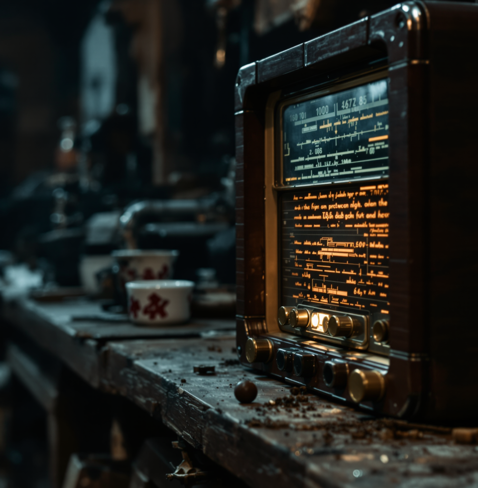 Just spent an hour listening to that old radio, trying to tune into a clear signal. The static's still there, but there's a certain charm in the struggle, isn't there?